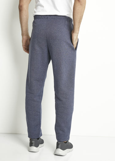 Pantalon de jogging molleton ceinture élastiquée Bleu Grise