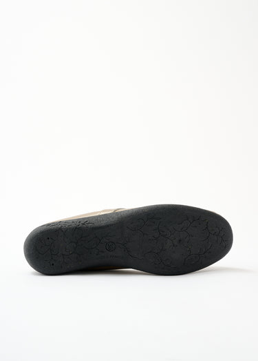 Ballerines croisées largeur confort cuir Bronze