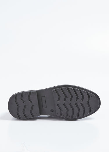 Mocassins cuir avec semelle antidérapante Marron