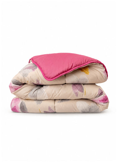 Couette microfibre double face 400 g/m² Imprime Feuille