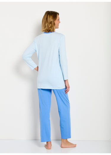 Pyjama coton motif manches longues - lot de 2 Assortis Lot 2