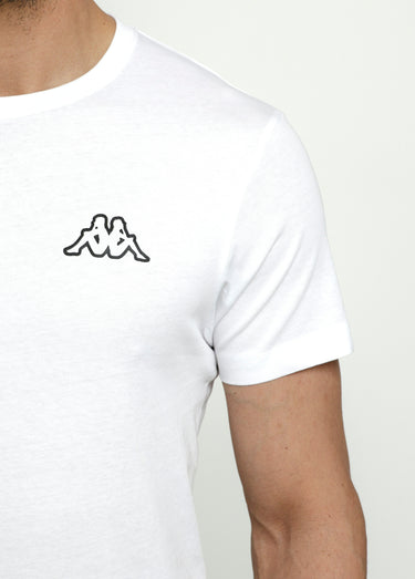 T-shirt col rond manches courtes Blanc