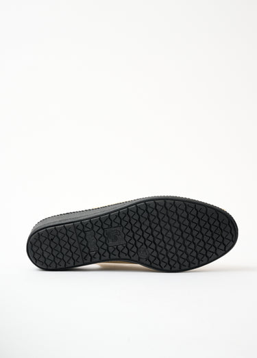 Sandales compensées largeur confort cuir Beige
