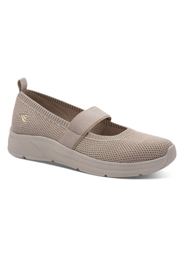 Ballerines sportswear dessus élastiqué Poivre
