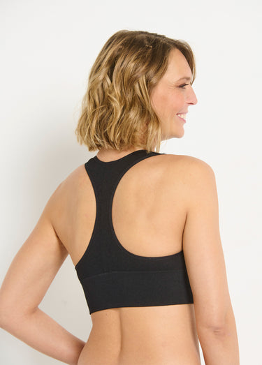 Brassière dos nageur Noir