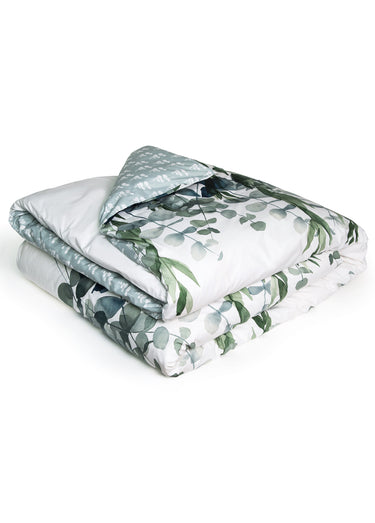 Housse de couette percale EUCALYPTUS Vert