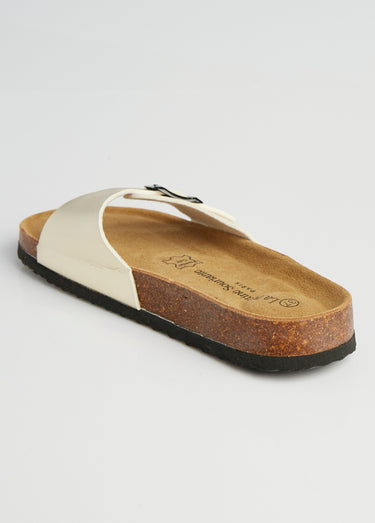 Mules avec boucle et semelle anatomique Dore