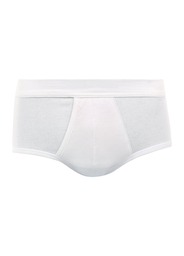 Slip à poche uni homme Blanc