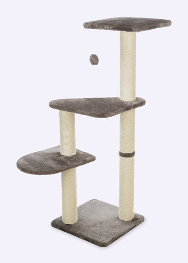 Grand arbre à chat ALTEA, hauteur 117cm Gris