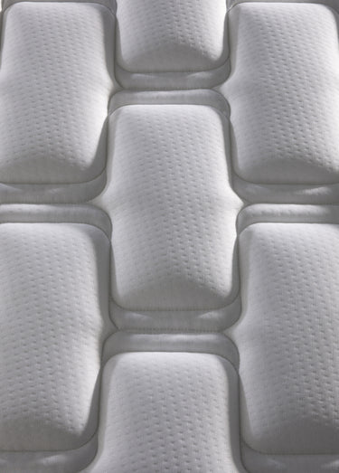 Matelas ferme à ressorts 7 zones, haut. 24cm Blanc