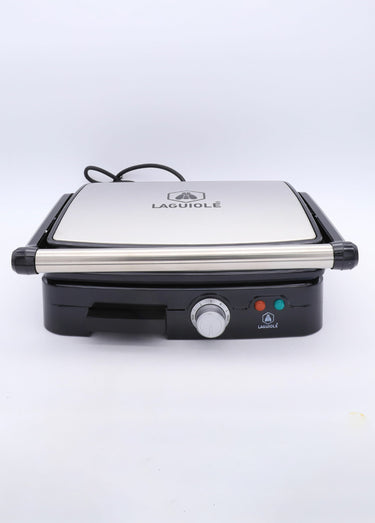 Grill panini électrique en inox Inox
