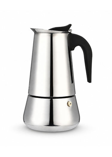 Cafetière italienne inox 450ml / 9 tasses Gris