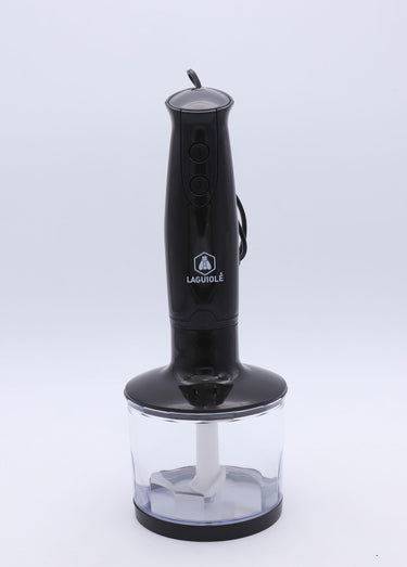 Pied mixeur multifonctions inox Noir/Gris