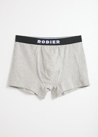 Boxers ceinture élastiquée avec logo Bleu / Gris