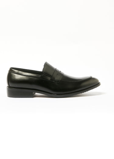 Mocassins élégants cuir Noir