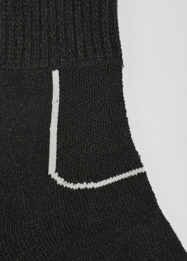 Lot de 3 Chaussettes bicolores bouclettes Noir
