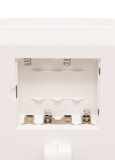 Boite 4 compartiments + miroir lumineux Blanc