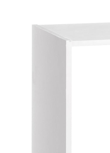 Module étagère 3 cases en mélaminé Blanc
