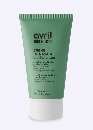 Crème de rasage BIO pour homme Blanc