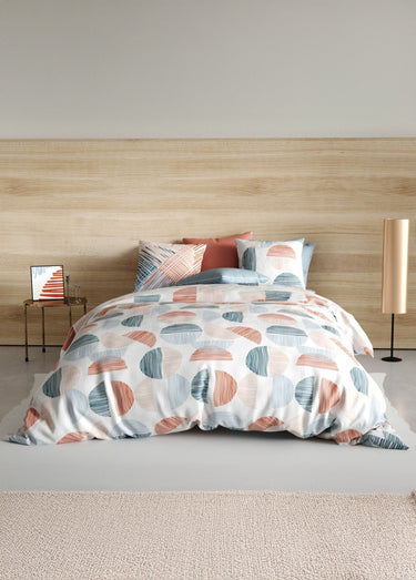Parure de lit avec couette 2 pers Halley Multico