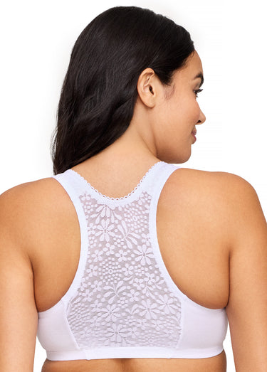 Soutien-gorge Grand confort, dos nageur Blanc