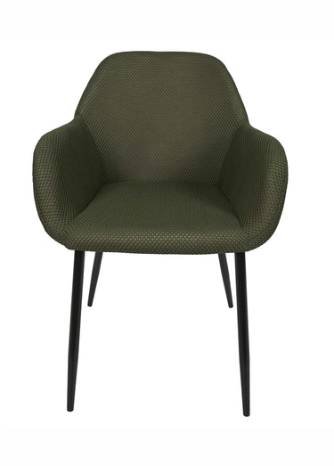 Set 2 Fauteuils design maille mesh ATOME Kaki