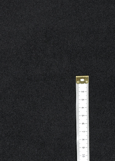 Coupon tissu épais foncé Noir
