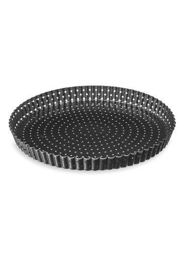 Moule à tarte perforé, fond amovible