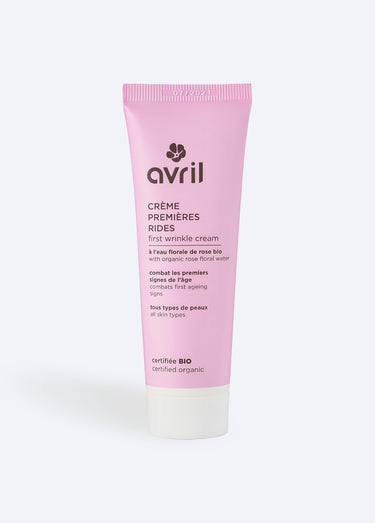 Crème BIO premières rides, eau de rose Rose