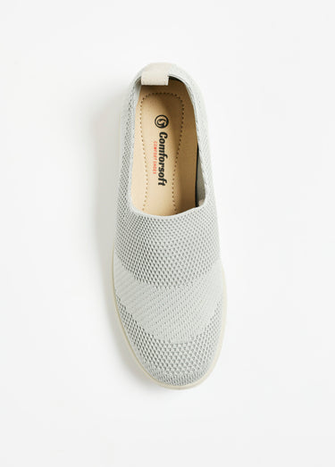 Baskets confortables en maille mesh Gris