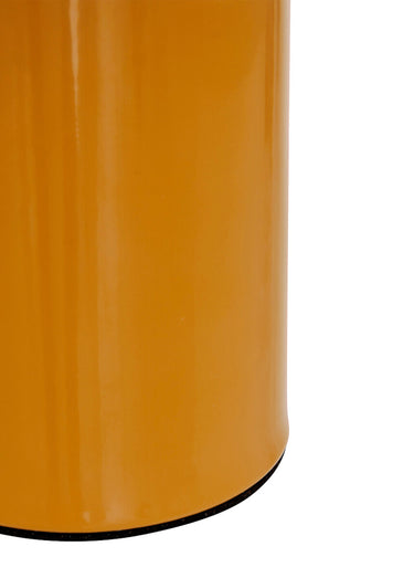 Lampe en acier forme champignon, clair1 Ocre