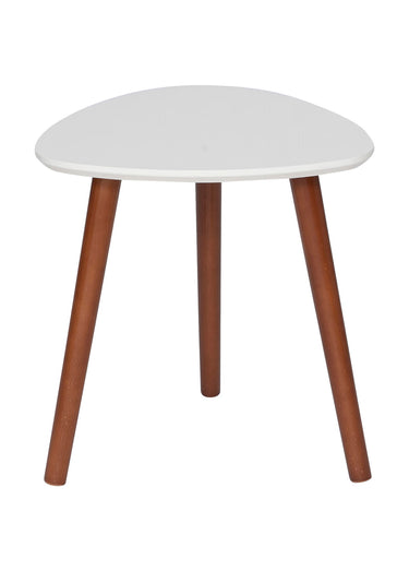Trio de tables gigognes formes épurées Vert