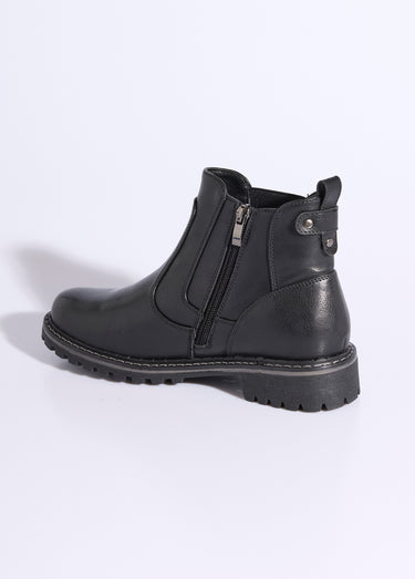 Boots élastiquées, esprit camarguaises Noir