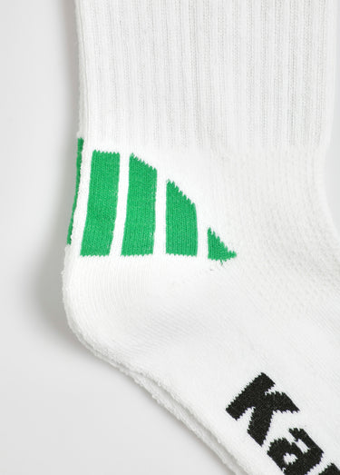 Chaussettes en coton recyclé, clair Blanc
