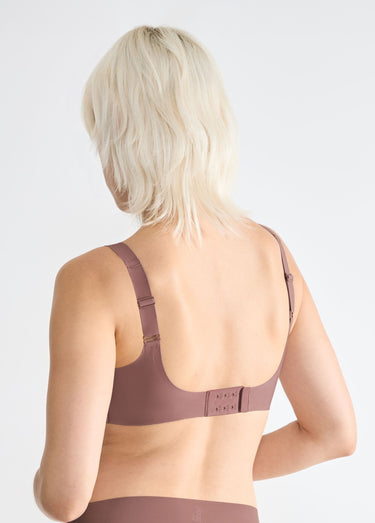 Soutien gorge invisible microfibre Cacao
