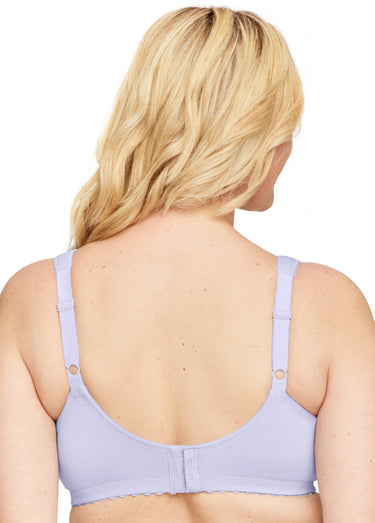 Soutien-gorge MagicLift Grand Maintien Coton Sans Armatures Spécial Grandes Tailles n°1001 Lilas