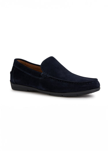 Mocassins en cuir semelle antidérapante Marine