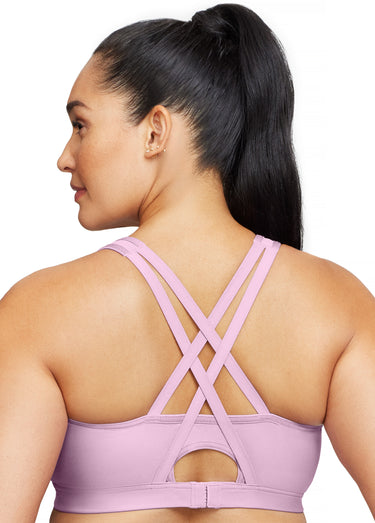 Soutien-gorge Sport fermeture avant zip Lavande