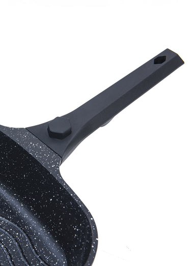 Grill 28cm céramique tous feux antiadhésive Alizée Noir