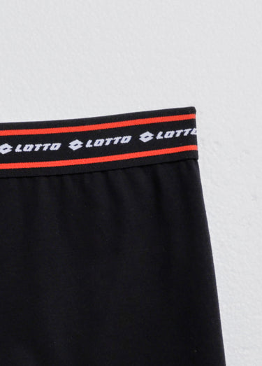 Boxer uni avec ceinture contrastante Noir
