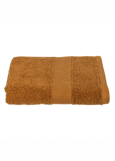 Drap de bain épais pur coton 100x150cm Cannelle