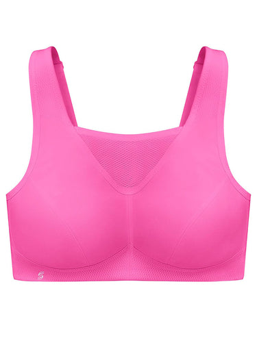 Brassière Sport anti-rebondissements Rose balais