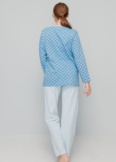 Haut de pyjama manches longues Imprime