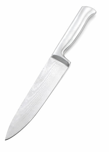 Couteau de chef acier 34cm Nouvelle Vague Argent