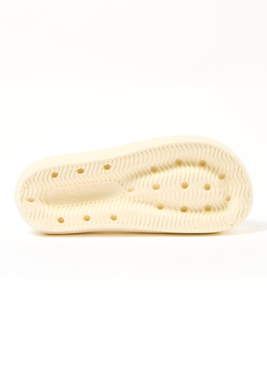 Mules compensées noeud Beige