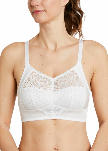 Soutien-gorge sans armatures grand maintien Blanc