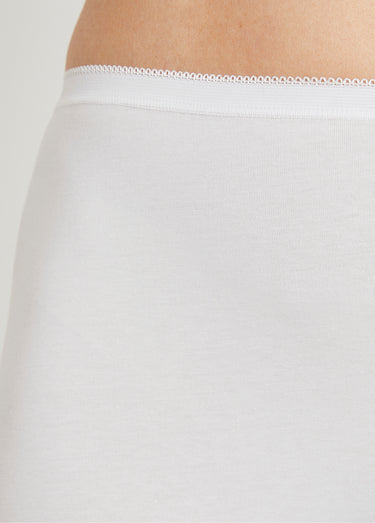 Culotte panty seconde peau - lot de 2 Blanc Lot2