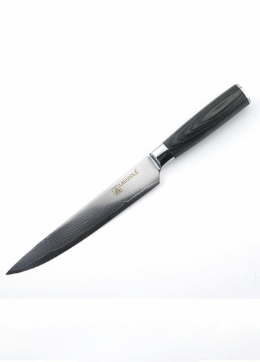 Coffret de 2 couteaux lame acier Damarus, Marcel Noir