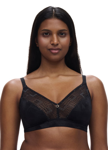 Soutien-gorge emboitant et maintien, INTRIGUE Noir