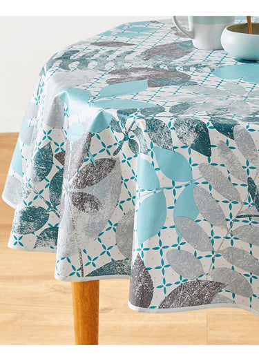 Nappe toile cirée imprimé végétal Imprime